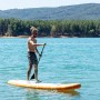 Planche de Paddle Surf Gonflable 2 en 1 avec Siège et Accessoires Siros InnovaGoods 10'5" 320 cm Orange (Reconditionné C)