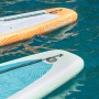2-i-1 uppblåsbar paddel surfbräda med säte och tillbehör Siros InnovaGoods 10'5" 320 cm Orange (Renoverade C)