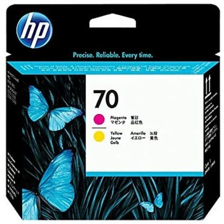 Imprimante HP Cabezal de impresión DesignJet 70 magenta/amarillo Jaune