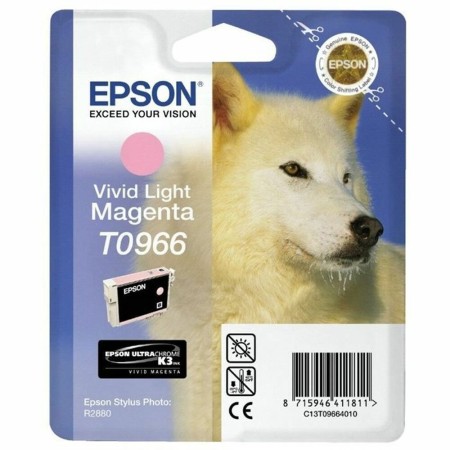 Original Tintenpatrone Epson Cartucho T0966 magenta claro vivo Magenta