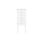 Jewellery Stand Home ESPRIT White Mirror MDF Wood 34 x 26,5 x 92 cm