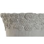 Blumentopf Home ESPRIT Weiß Zement Romantisch Abgenutzt 31 x 31 x 49 cm