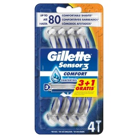 Engångsrakhyvel Gillette Sensor 3 Comfort 4 antal