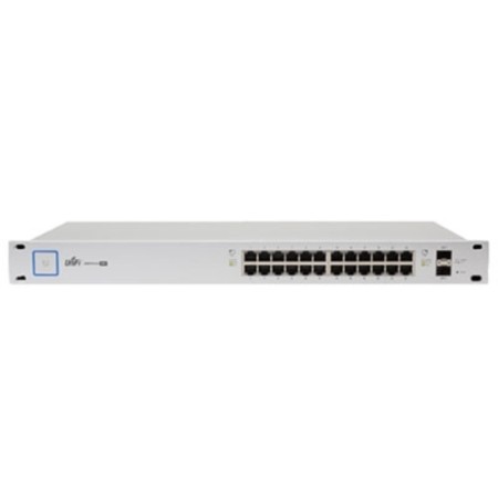 Schalter für das Netz mit Schaltschrank UBIQUITI US-24-250W 24P GIGABIT