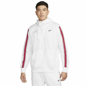 Men's Sports Jacket Nike Sportswear Repeat White