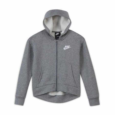 Children's Sports Jacket Nike Sportswear Club Grey