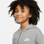 Veste de Sport pour Enfants Nike Sportswear Club Gris
