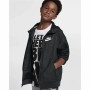 Children's Sports Jacket Nike Sportswear Windrunner Black