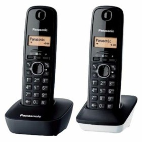 Téléphone Sans Fil Panasonic KX-TG1612SP1 Noir