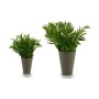 Dekorationspflanze Kunststoff 13 x 25 x 13 cm grün (12 Stück)