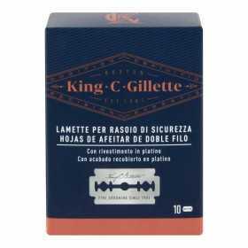 Lames de Rasoir de Rechange King C Gillette Gillette King (10 Unités) (10 uds)