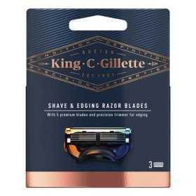 Shaving Blade Refill King C Gillette Gillette King (3 uds)