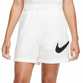 Short de Sport pour Femme Nike Sportswear Essential Blanc