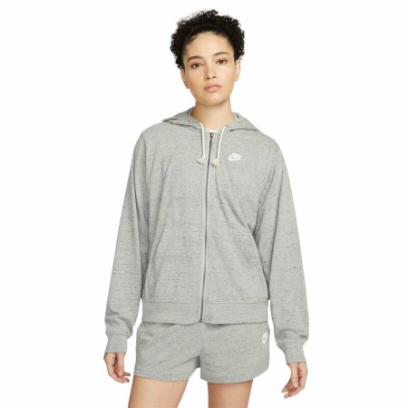 Women's Sports Jacket Nike Sportswear Gym Vintage Grey