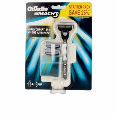 Set zum Rasieren Gillette Mach 3 (4 pcs)