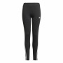 Sportleggings Adidas Design 2 Move 3 Stripes Svart