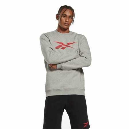 Herren Sweater ohne Kapuze Reebok Identity Grau