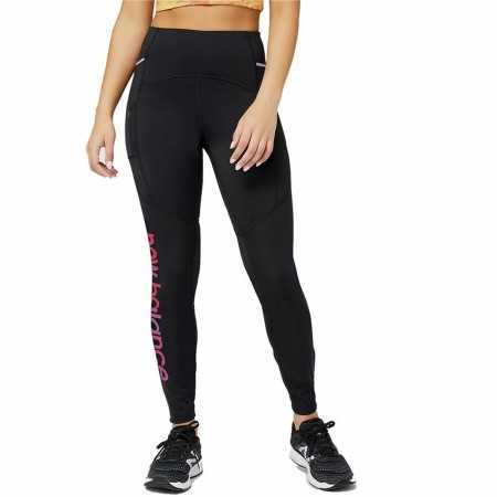 Sporthose Damen New Balance Impact Run AT Heat Tight Damen Schwarz