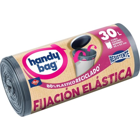 Soppåsar Albal Handy Bag Fijacion Elastica 30 L (15 antal)