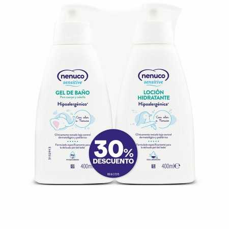 Gel de douche Nenuco Sensitive 2 x 400 ml 2 Unités 400 ml