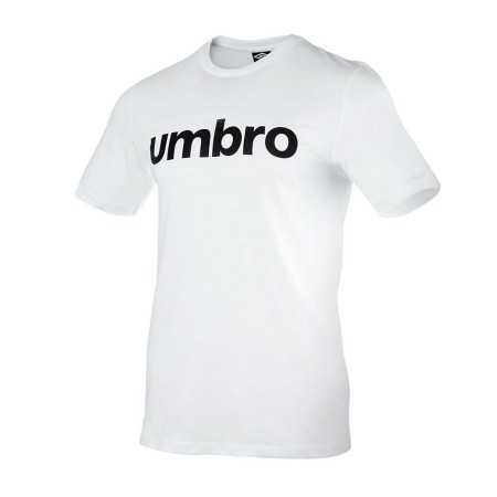 T-shirt med kortärm Umbro LINEAR 65551U 13V Vit