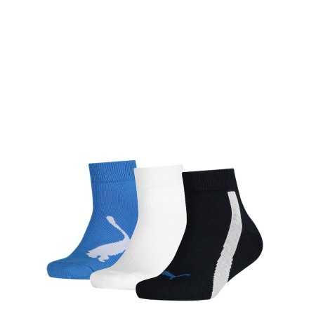 Chaussettes Puma bwt quarter 100000970 003 3 Pièces Blue marine