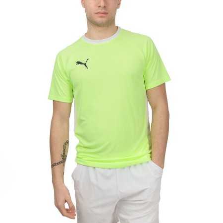 T-shirt med kortärm Herr TEAM LIGA Puma 931832 01 Padel Gul