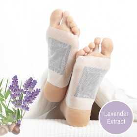 Detox fotplåster Lavender InnovaGoods 10 antal
