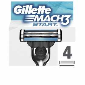 Shaving Razors Gillette Mach 3 Start 4 Units