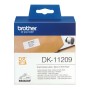 Drucker-Etiketten Brother DK-11209 Schwarz/Weiß 62 x 29 mm (3 Stück)