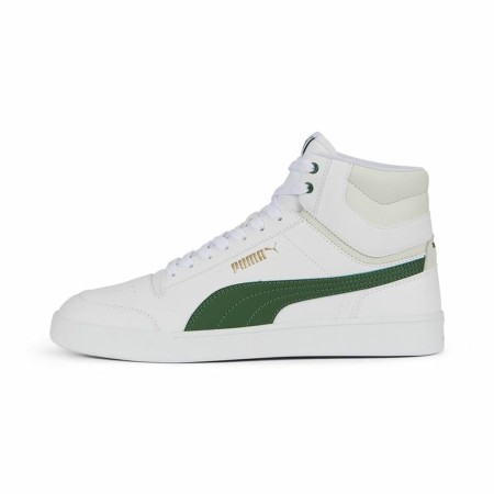 Unisex Casual Trainers Puma Shuffle Mid White