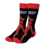 Socks Stranger Things Black Red 3 Pieces 36-41