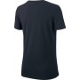 Damen Kurzarm-T-Shirt Nike DFC CREW AQ3212 011 Schwarz