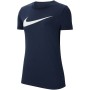 Women’s Short Sleeve T-Shirt DF PARK20 SS TEE CW6967 Nike Navy Blue