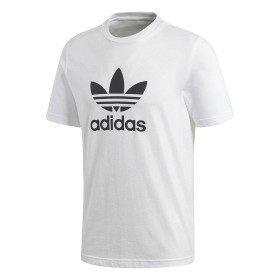 T-shirt med kortärm Herr Adidas TREFOIL TEE IB7420 Vit