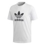 Men’s Short Sleeve T-Shirt Adidas TREFOIL TEE IB7420 White