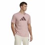 Men’s Short Sleeve T-Shirt Adidas Future Icons Light Pink