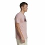 T-shirt à manches courtes homme Adidas Future Icons Rose clair