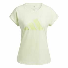 T-shirt med kortärm Dam Adidas Grön