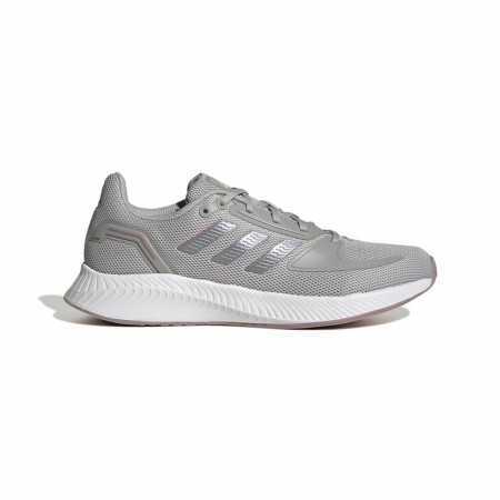 Chaussures de Running pour Adultes Adidas Run Falcon Gris Femme