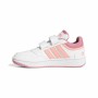 Chaussures de Running pour Enfants Adidas Hoops 3.0 Blanc