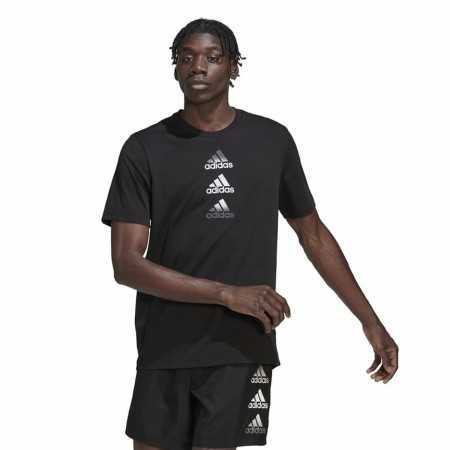 Men’s Short Sleeve T-Shirt Adidas Designed To Move Logo