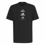 Men’s Short Sleeve T-Shirt Adidas Designed To Move Logo