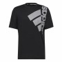 T-Shirt Adidas Big Badge Schwarz