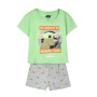 Summer Pyjama The Mandalorian Children's Green Light Green