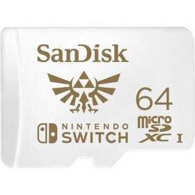 Carte Mémoire SDXC SanDisk SDSQXAT-064G-GNCZN Blanc 64 GB