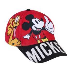 Kinderkappe Mickey Mouse Rot (53 cm)