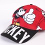 Kinderkappe Mickey Mouse Rot (53 cm)