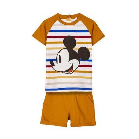 Set av kläder Mickey Mouse Barn Senap