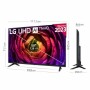 Smart TV LG 50UR73006LA Wi-Fi LED 50" 4K Ultra HD D-LED